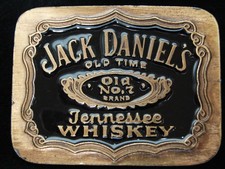 PH13131 VINTAGE 1993  JACK DANIEL'S OLD NO. 7 TENNESSEE WHISKEY  BOOZE BUCKLE