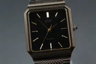 [Near MINT] Vintage SEIKO Dolce 5931-5490 29mm Black Dial Quartz Men's Watch