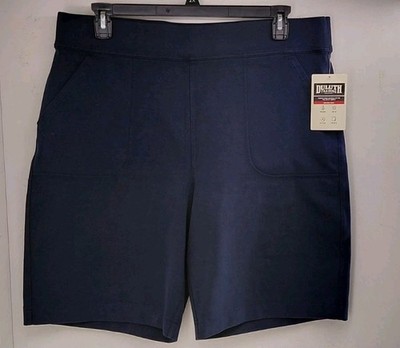 Duluth Trading NoGA Naturale  Navy Pull On Short.  Size XL