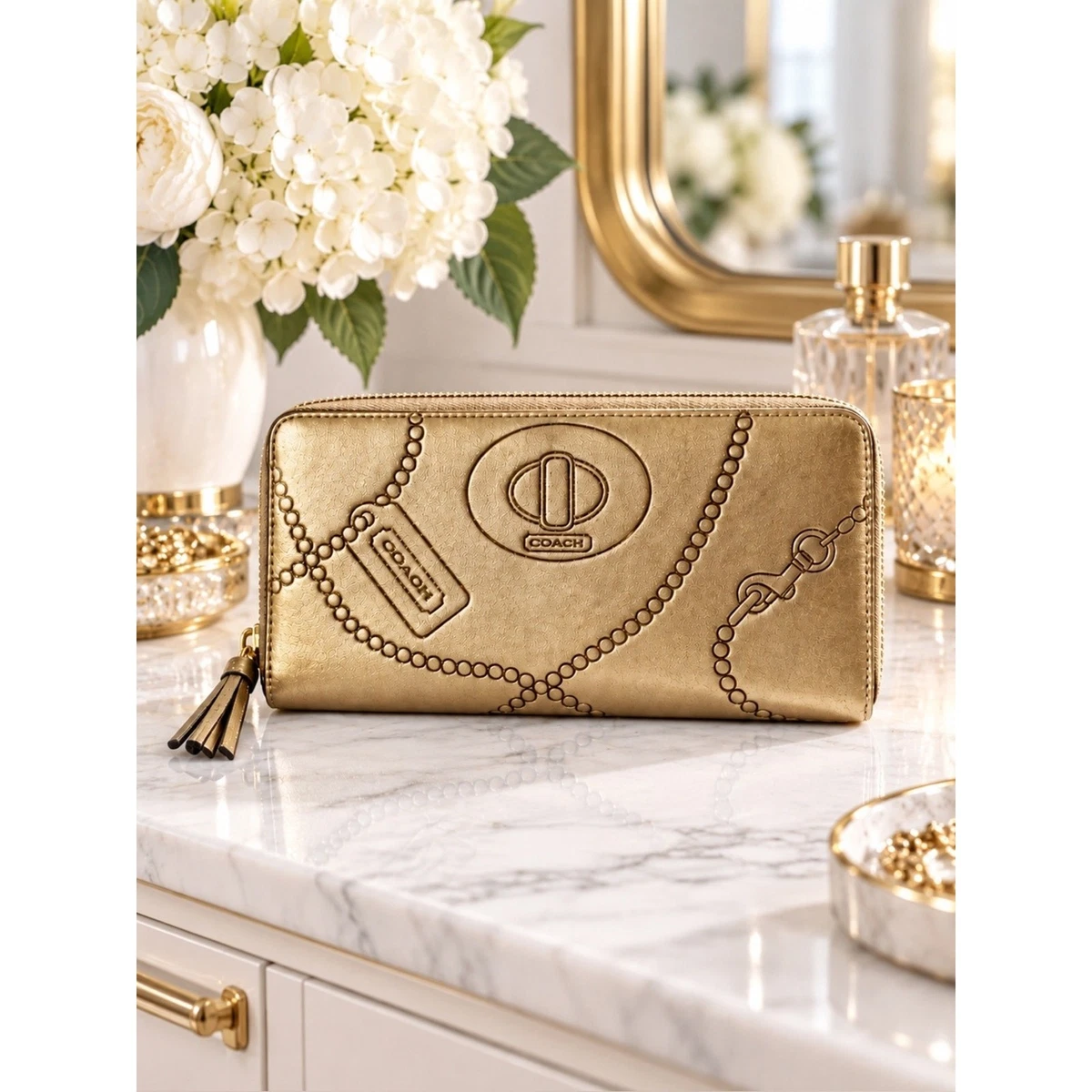Coach Madison Gold Bags & Handbags for Women for sale | eBay