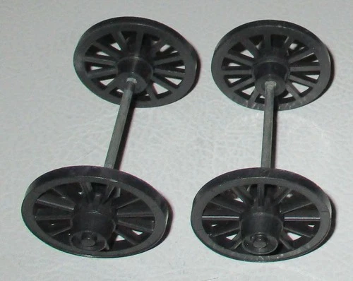 Marx 1960s Battle of the Blue and Grey Caisson and Cannon Wheels