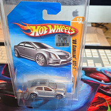 Hot Wheels 2010 New Models Factory Sealed 1:64 '09 Cadillac CTS-V Silver