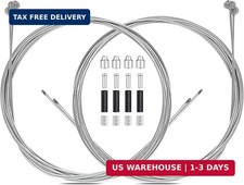 4PCS Premium Bike Brake Cable Set,Universal Standard Bicycle Brake Cable, Profes