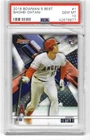 SHOHEI OHTANI 2018 BOWMAN'S BEST #1 RC PSA 10 (GEM MINT) *CRACKED SLAB*