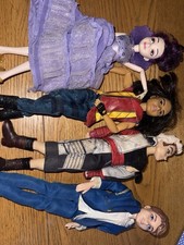 Descendants Dolls Bundle Job Lot 4 Dolls