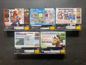 Sega Saturn Software 27 Pieces Set Bulk Sale