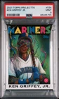 2021 TOPPS PROJECT 70 #534 KEN GRIFFEY JR / ALEX PARDEE MARINERS PSA 9