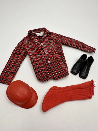 Vintage Ken Going Hunting #1409 Top Boots And Hat Mattel 1964