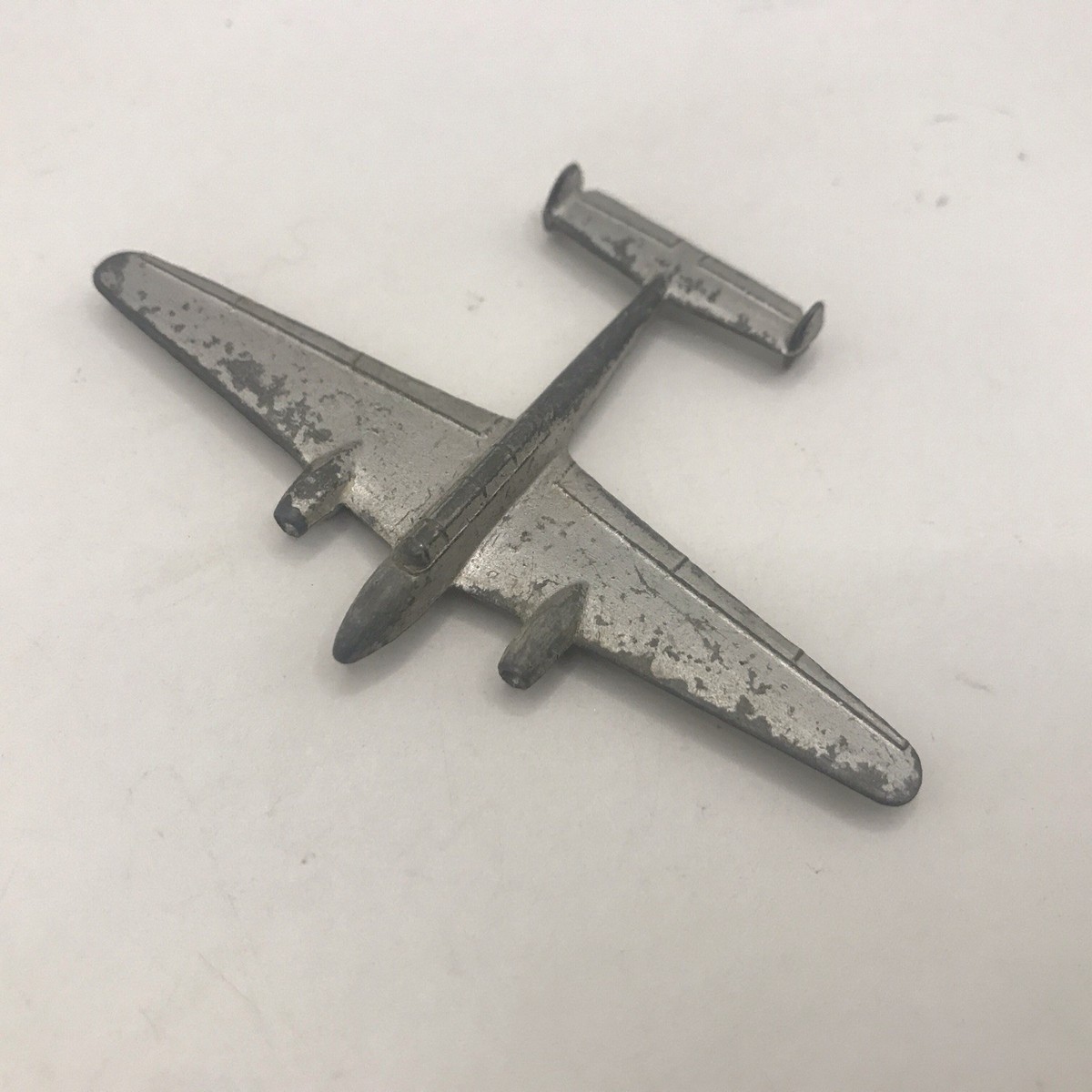 Jouet Ancien Avion Dinky Toys / Solido - Twin Engined Fighter - 1/36 - Blanc