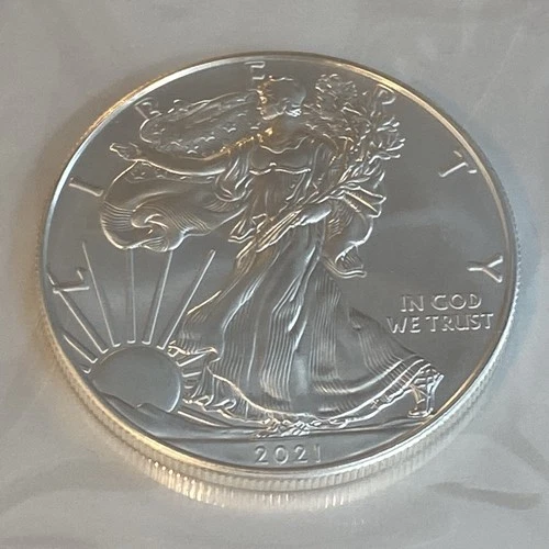 2021 Type 1 American Silver Eagle BU Brilliant Uncirculated
