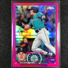2023 Chrome Update Dylan Moore Base Magenta 158/399