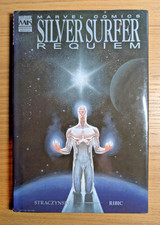 Silver Surfer Requiem Prima Edizione Copertina Rigida HC Marvel Comics Straczynski