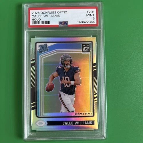 2024 Panini Donruss Optic - Rated Rookie Caleb Williams #201 Holo Prizm (RC)
