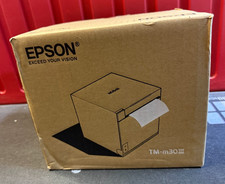 Epson TM-m30iii-022 OmniLink Bluetooth LAN USB Wi-Fi Thermal Receipt Printer POS