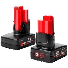 2x Fit For Milwaukee M12 LI-ION XC 6.0Ah High Capacity Battery 12V 48-11-2402