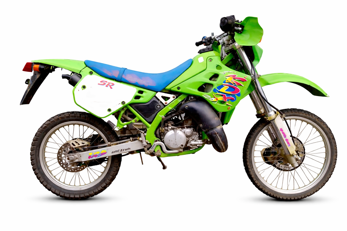 Custom made Graphic decal stickers set for Kawasaki KDX 125 and