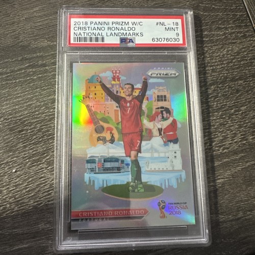 Cristiano Ronaldo #NL-18 2018 Panini Prizm World Cup National Landmarks card