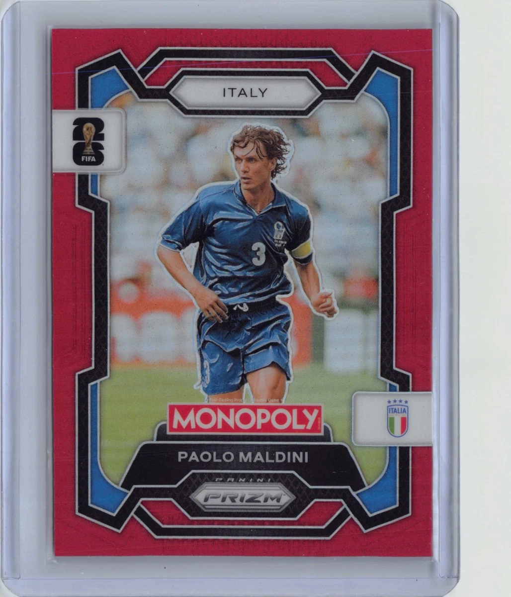 CARD PAOLO MALDINI FABIO CANNAVARO ITALIA WC 1998 ONZE MONDIAL