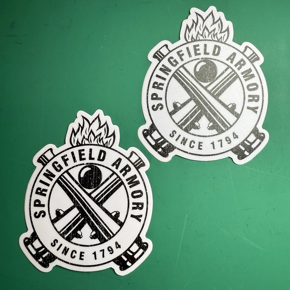 🔥(2-Pack) SPRINGFIELD ARMORY  Tactical Decal Stickers Made w/ 3M (Waterproof) - Image 4 of 4