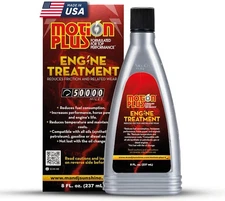 Motion Plus Engine Treatment Reduces Friction, Heat & Wear, Increase Horsepower,