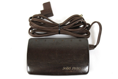 Singer CR 508 604280-001 Solid State Sewing Machine Brown Foot Pedal