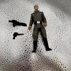 Star Wars Power Force Grand Moff Tarkin 3.75" Figure 1996 Loose Kenner 2 Weapons