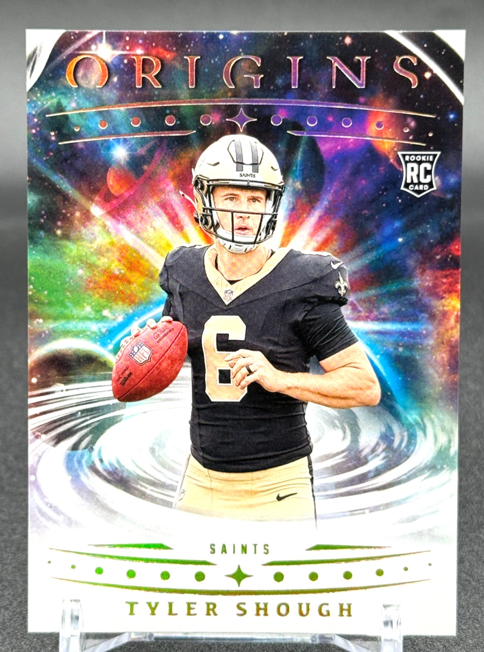 2025 Panini Origins Tyler Shough RC New Orleans Saints #117
