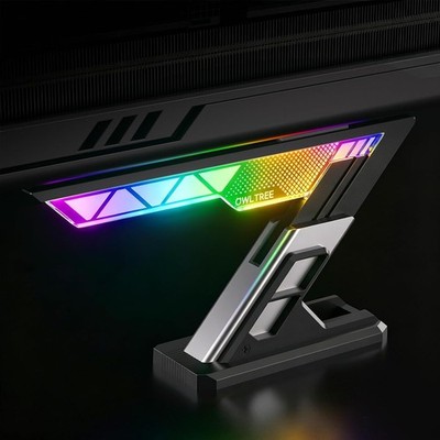 GPU Anti Sag Bracket Aluminum Acrylic ARGB Support GPU Bracket Stand Holder