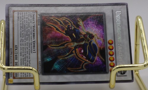 Yugioh Underground Arachnid ABPF-EN096 Secret Rare 1st Ed Very LP - Picture 4 of 6
