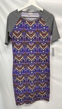 Lularoe Sheath T-Shirt Dress NEW Simply Comfortable Julia Dress NWT XS