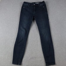 Pilcro and the Letterpress Jeans Womens 27 High-Rise Denim Legging Skinny Blue