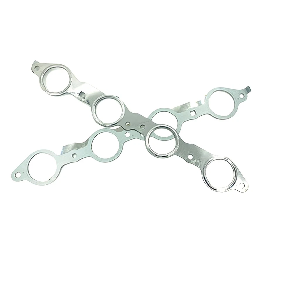 For LS1 4.8 5.3 5.7 6.0 6.2L LS MLS Exhaust Manifold Header Gasket Pair W/Bolts - Image 4 of 4