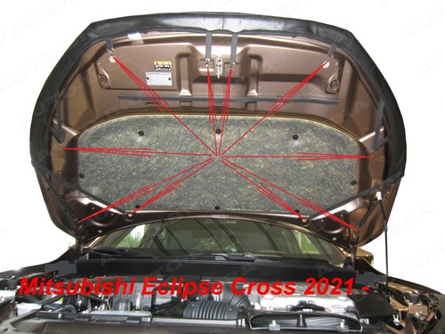 Auto BRA für MITSUBISHI Eclipse Cross Bj. ab 2021 Steinschlagschutz Haubenbra - Bild 4 von 4