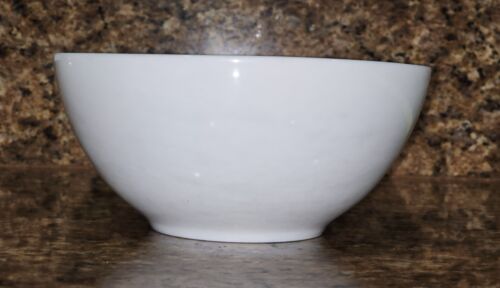 1 CRATE & BARREL Aspen Porcelain White Coupe Cereal Soup Bowls 6.25" for Replace - Picture 2 of 6