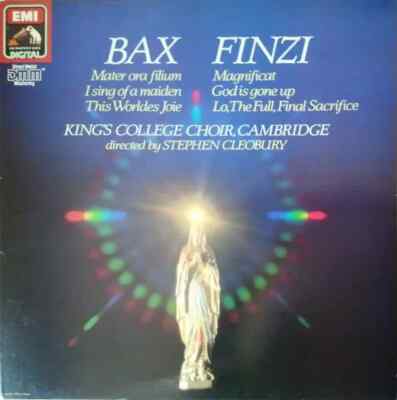 LP Arnold Bax , Gerald Finzi Mater Ora Ffilium, I Sing Of A Maiden, This Worlde