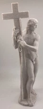 MICHELANGELO RENAISSANCE SCULPTURE THE RISEN CHRIST 9.8 INCH/250 MM