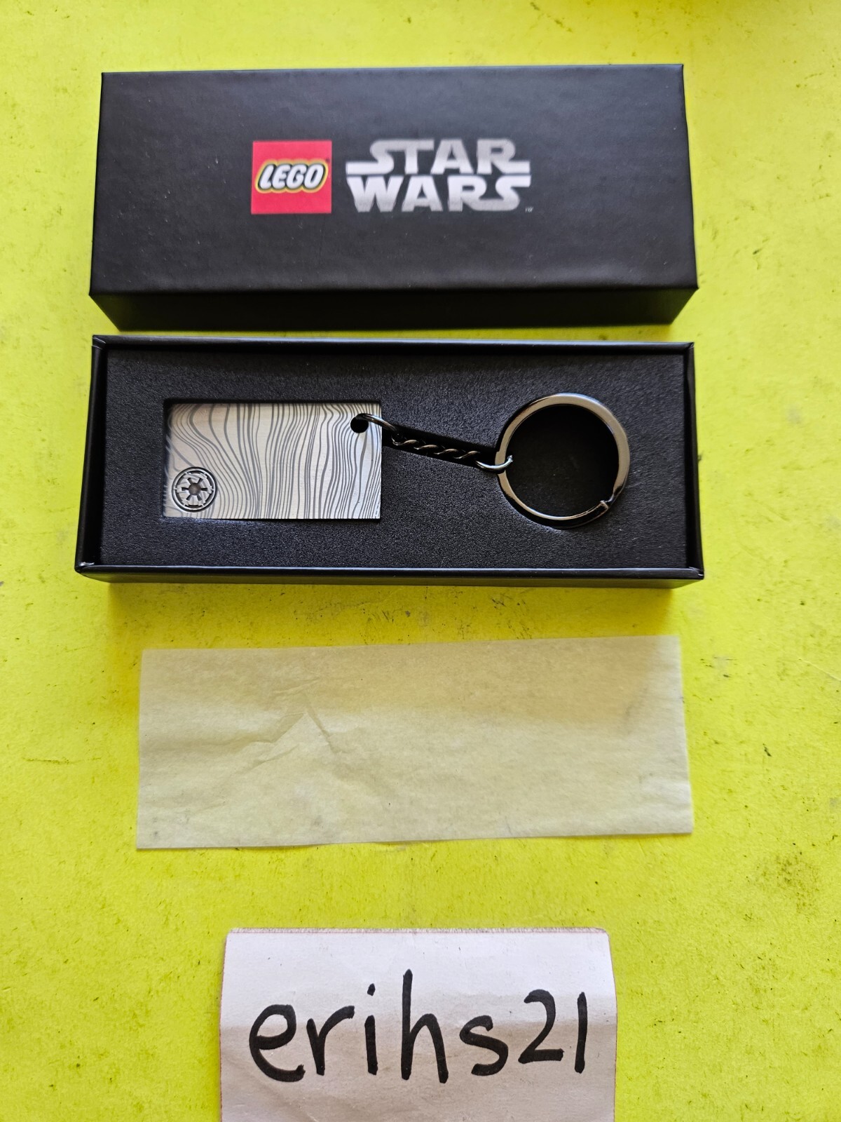 LEGO 5007403 Star Wars Mandalorian Beskar Key Chain VIP Exclusive NEW ...