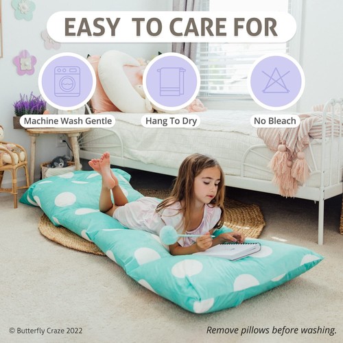 Bodenkissen Bett Lounger Abdeckung gemütliche stilvolle für Kinder Erwachsene... - Bild 5 von 9