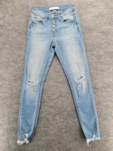 Kancan Signature Buckle Jeans Womens 