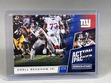2017 Rookies and Stars Action Packed True Blue #12 Odell Beckham Jr. 25/49.