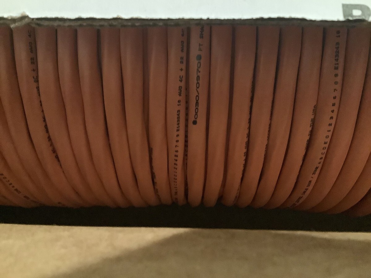 Windy City Wire/ 4461040 Access Control Cable Plenum Orange Jacket