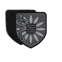 Patch Polizeiarzt Sachsen Tarn Version Polizei Abzeichen Arzt Doktor #34686