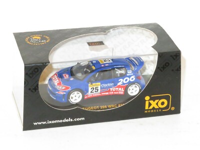 COLLECTION OFFICIELLE PEUGEOT 206 WRC N°1 MONTE-CARLO (2002)-(1/43éme). EUR 39,90 - FR