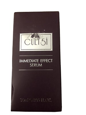 Immediate Effects Serum by Cult51 for Unisex - 1.05 oz Serum