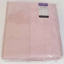 Pink Blackout Hidden Tab Top Curtains 66x54 RRP 40.00 lot GD