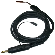 Tweco style Mig Welding Gun 200 Amp w 15 ft Cable Fits Tweco Connection Hvy Dty