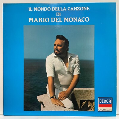 Il Mondo Della Canzone Di Mario Del Monaco; Vinyl LP Compilation [unbespielt]