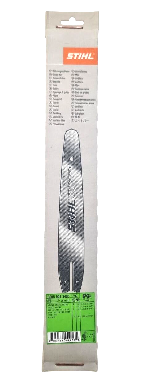 Genuine STIHL 12"" Rollomatic E Mini Bar For 1/4"" 1.1mm 64 Link Chain 30050083405