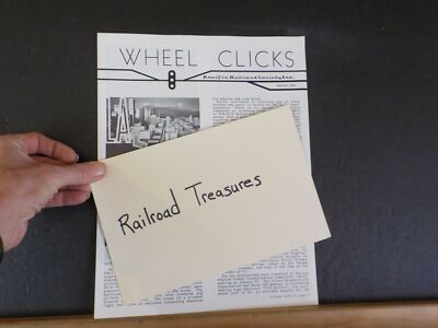 Wheel Clicks 1984 März Pacific Railroad Society Light Rail Line Poster