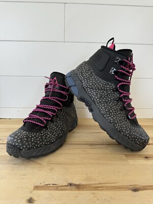 Nike Zoom Meriwether Posite Men s Size 8.5 Long Safari Black Pink 616215-040